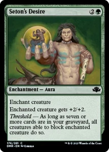 Seton's Desire - Dominaria Remastered #176/261 MTG Magic The Gathering - Picture 1 of 1
