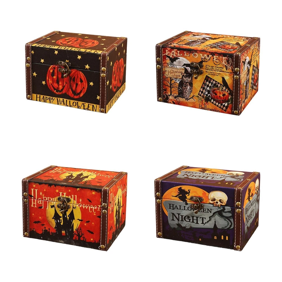 Trinket Storage Box Toy Treasure Chest Decorative Box Rectangular Sweet - Image 1 of 1