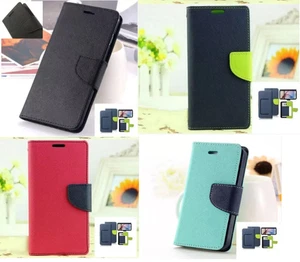 Custodia UNIVERSALE per BRONDI AMICO SMARTPHONE 4G Cover LIBRO STAND portafoglio - Foto 1 di 5