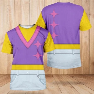 T-shirt Mystery Saja Mystery Cosplay unisex taglia intera maglietta per fan - Foto 1 di 5