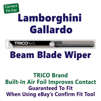 Wiper Blade (Qty 1) Beam fits 2008-14 Lamborghini Gallardo -19260 Foto 1 de 4