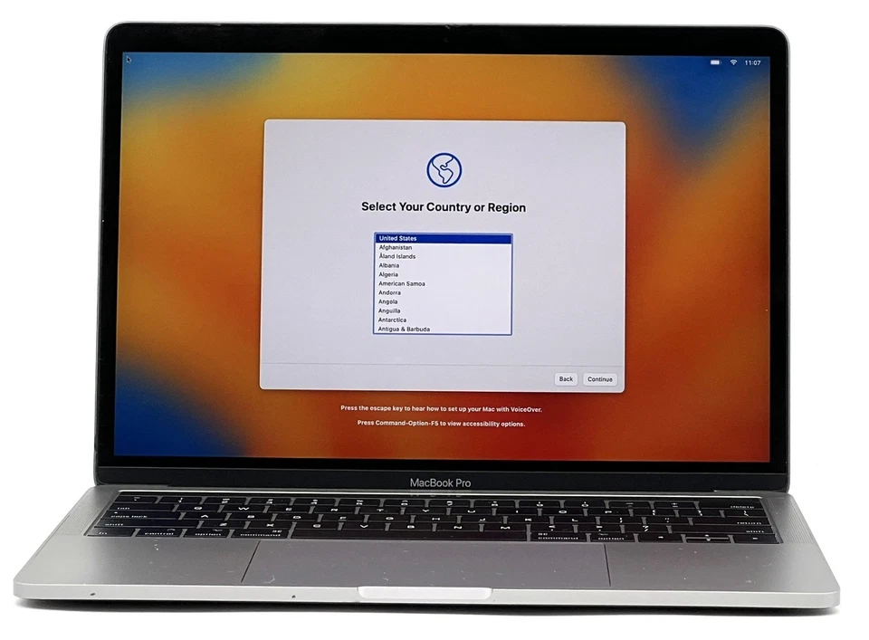 Apple MacBook Pro 2017 13 дюймов - i5-7267U - 8 ГБ RAM - твердотельный накопитель 256 ГБ (ПРОБЛЕМА С УСТАНОВКОЙ MAC OS) - Изображение 1 из 4