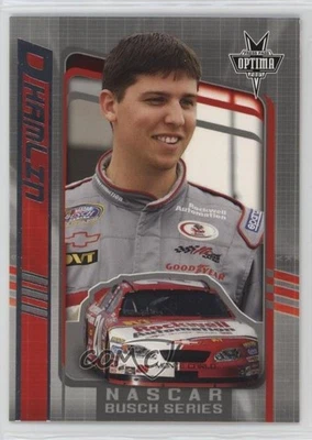 2005 Press Pass Optima Denny Hamlin #34 Rookie RC - Image 1 of 2