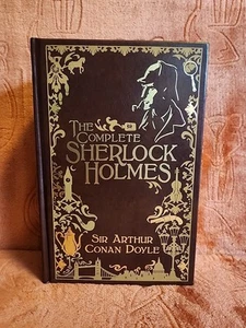 Sir Arthur Conan Doyles 'The Complete Sherlock Holmes' Leather Bound. Hardcover. - Imagen 1 de 10