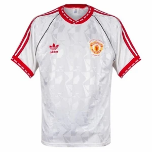 NEW Adidas Originals 1991 Manchester United FC Soccer JerseySize Mens M #JF0376 - Picture 1 of 6