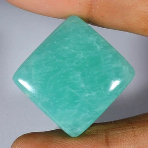 36.00Cts Natural Green Amazonite Octagon Shape Cabochon Loose Gemstone h051 - Picture 1 of 2