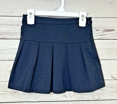 Falda Uniforme Plisada Gap Niños Color Azul Marino Talla Pequeña (6-7) NUEVA Foto 1 de 4
