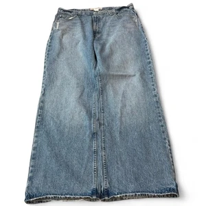 Vintage Bullhead Baggy Wide Leg Blue Jeans Men’s Size 38x32 Skater Grunge Y2K - Picture 1 of 7