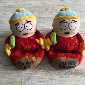 Rare 2005 South Park Cartman I’m Not Fat…I’m Big Boned! Slippers (Large) - Picture 1 of 9