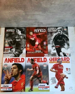 Liverpool Football Club LFC - Official Anfield Matchday Programmes x10 - Bundle - Picture 1 of 8