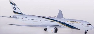 for Geminijets for El Al for Boeing 787-9 4X-EDM 1:400 Airplane Pre-built Model - Picture 1 of 3