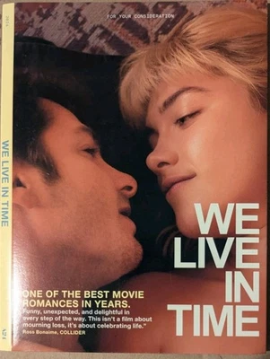 We Live In Time FYC DVD Award Consideration Promo Screene Andrew Garfield VG f/s - Image 1 of 3