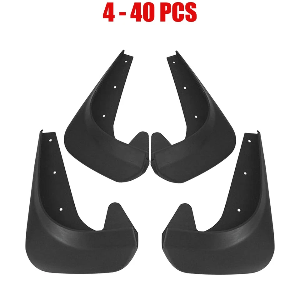 Abas 4-40X protetores universais contra respingos de carro de lama acessórios automotivos dianteiros ou traseiros - Imagem 1 de 4