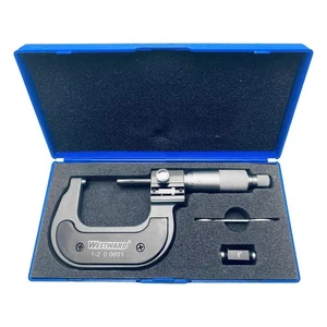 WESTWARD 4KU88 Digital Micrometer,1-2 In,0.0001,Ratchet 4KU88 - Picture 1 of 1