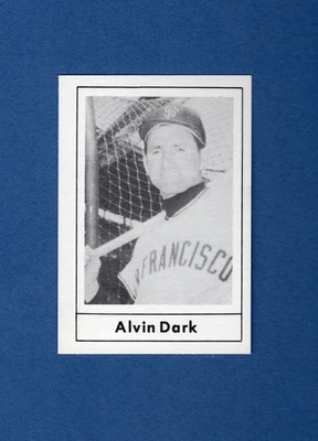#108 ALVIN "AL" DARK, Giants | 1978 Grand Slam/A Jack Wallin production NM Foto 1 de 2