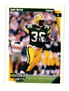 1997 Collector's Choice Green Bay Packers #GB8 LeRoy Butler Green Bay Packers - Picture 1 of 2
