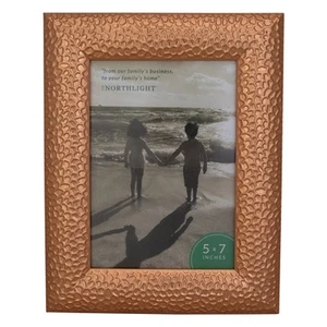 Northlight 9.5" Contemporary Rectangular 5" x 7" Photo Picture Frame - Brown - Picture 1 of 6