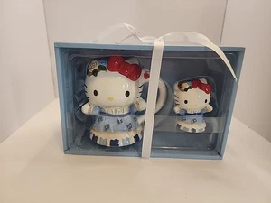 Blue Sky Hello Kitty Western Blue Prairie Dress Mug and Figurine Set - Picture 1 of 6