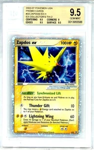 2005 Pokemon Zapdos EX Holo 033 Black Star Promo BGS 9.5 - Picture 1 of 2