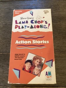 shari lewis lamb chop's chops play along ACTION STORIES VHS VIDEOTAPE - Picture 1 of 2