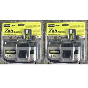 2X 18V 7Ah Original Akku für RYOBI One+ Plus Lithium RB18L50 P108 P104 Batterie - Bild 1 von 12
