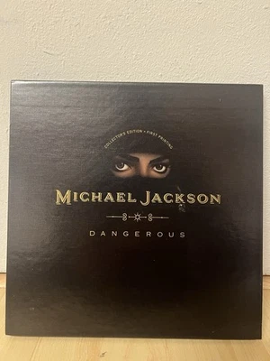 Michael Jackson Dangerous Collectors 1st Print Gold Disc Edition Pop Up (RARE) - Photo 1/4
