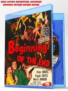 BEGINNING OF THE END 1957 PETER GRAVES MOVIE REMASTERED BLU-RAY (NOT DVD) - Imagen 1 de 1