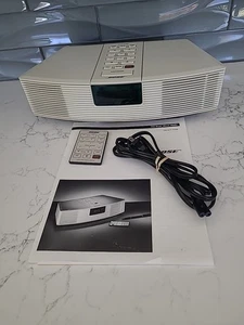 Radio AM/FM Sound Wave BOSE AWR1-1W beige probado funciona con control remoto - Imagen 1 de 8