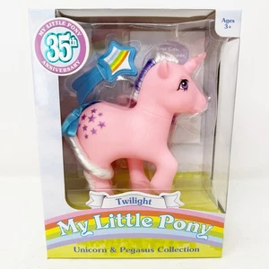 My Little Pony 35th Anniversary TWILIGHT Unicorn & Pegasus Collection Retro NEW - Picture 1 of 4