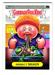 Dissect Shaun 2020 Garbage Pail Kids Late To School Frog Dissection Sticker - Picture 1 of 2