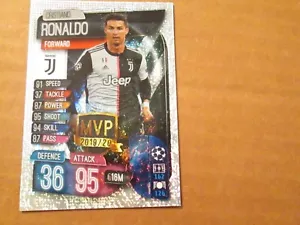 Topps Match Attak Silber MVP Cristiano Ronaldo Champions League - Bild 1 von 1