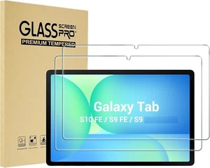 Samsung Tab S10 FE Screen Protector Tempered Glass For Galaxy Tab S10 FE (2025) - Picture 1 of 7