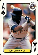 1991 (PADRES) U.S. Playing Cards All-Stars #1C Tony Gwynn