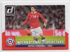 2015 Donruss International Superstars Silver Press Proof Matias Fernandez /199