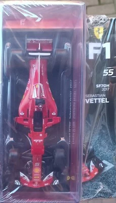 LE GRANDI FERRARI FERRARI SF70H - SEBASTIAN VETTEL - 2017  N.# 55 - Immagine 1 di 4