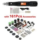 161Pcs Electric Mini Drill Grinder Polisher Engraving Pen Rotary Multi Too 21d