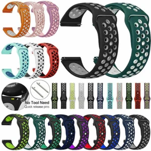 For Samsung Galaxy Watch 6 40/44mm 43/47mm Classic Silicone Watch Band Strap - Picture 1 of 20