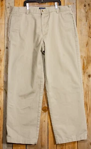 Men's IZOD American Chino Tapered Leg Khaki Pants Size 36x30 (36x29) - Picture 1 of 3