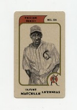#TN22659 OLIVER MARCELLE Negro League Baseball Mexican Beer Card 