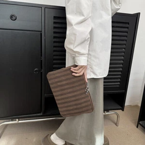Stripe Protective Laptop Computer Sleeve Bag For Macbook For Lenovo Thinkpad _wa - Photo 1/20