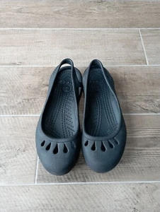 Ladies Crocs W8 Ballet Pump Style - Picture 1 of 3