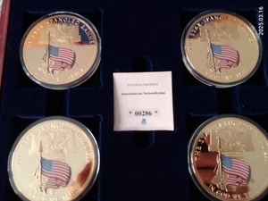 Amerikanische 70 MM - MEDAILLE - VERGOLDET - Bild 1 von 2