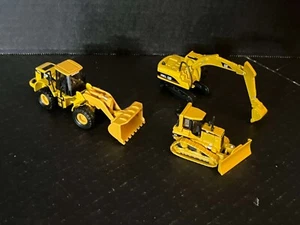 NORSCOT GROUP OF 3 EXCAVATOR 315CL 1:87 CAT DSM 1:87 LOADER 9506 1:50 - Picture 1 of 6