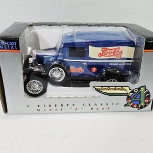 Pepsi Cola Model A Ford Die Cast Metal Bank Liberty Classics Limited Edition - Picture 1 of 12