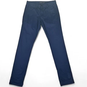 Zara Man Mens Chino Trousers Office Work Pants Blue Size US 30 EU 38 AU 30 - Picture 1 of 13
