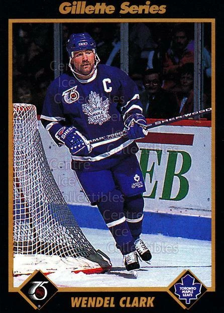 1991-92 Gillette #11 Wendel Clark - Image 1 of 1