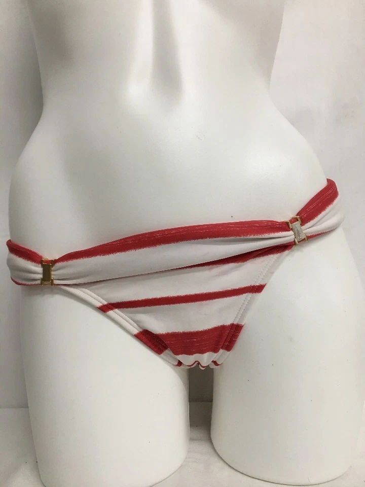 VIX MUJER DESIERTO BIA BIKINI BAÑADOR ROJO BLANCO RAYAS PEQUEÑO ¡¡NUEVO!! $119 Foto 1 de 4