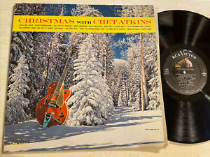 Christmas With Chet Atkins LP RCA Mono Holiday Rockabilly EX!!!