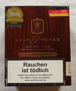 Zigarrenkiste LEER , Leon Jimenes Robusto , Sammelschachtel , Kleinteilekabinett - Bild 1 von 8