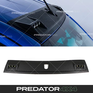 MATTE BLACK ROOF LIGHT BAR LED TOP LIGHTS COVER FOR TOYOTA HILUX REVO MK8 2015+ - Afbeelding 1 van 11